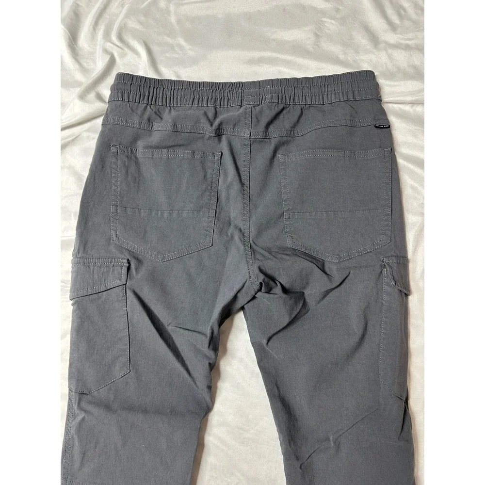 Projek Raw Mens Cargo Jogger Pants Charcoal Gray Classic Fit Coupe Classique Sm